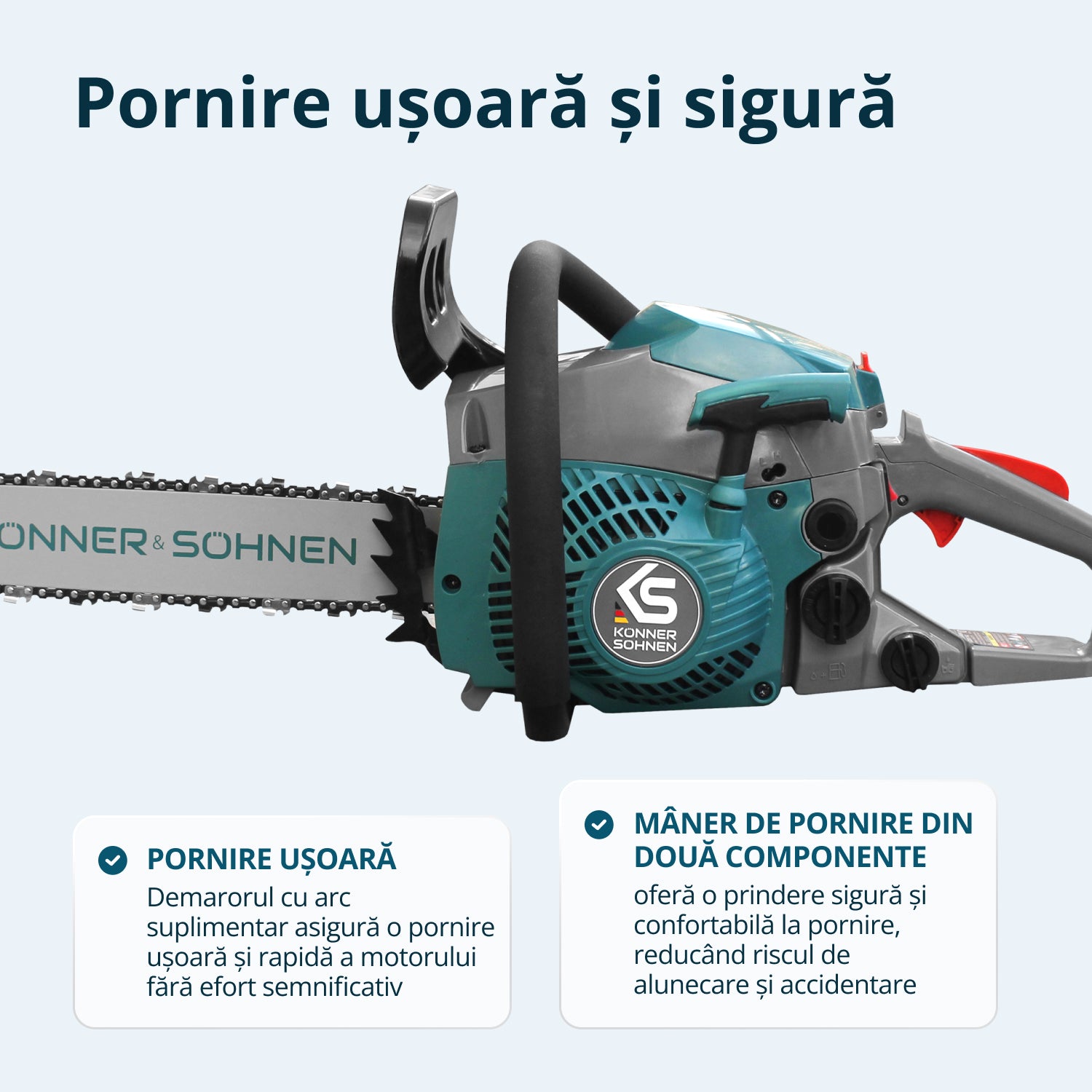 Benzin-Kettensäge KS CS20G-16