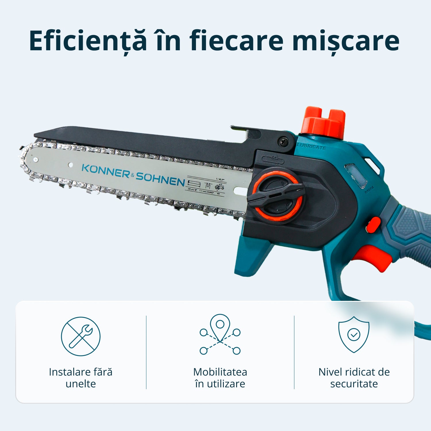 Cordless Mini Chainsaw KS MCS20V-8