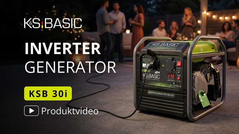 KSB 30i – Inverter-Generator 2,8 kW mit LED-Display | Vorstellung