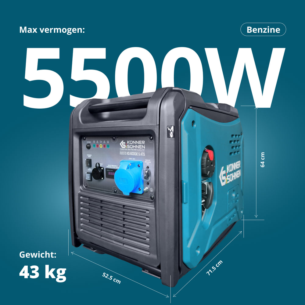 Invertergenerator KS 6000iE S ATS