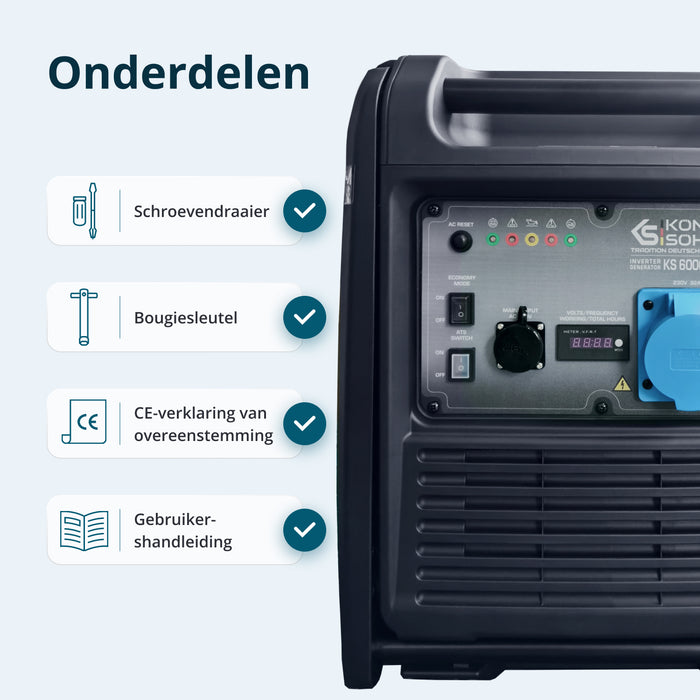 Invertergenerator KS 6000iE S ATS