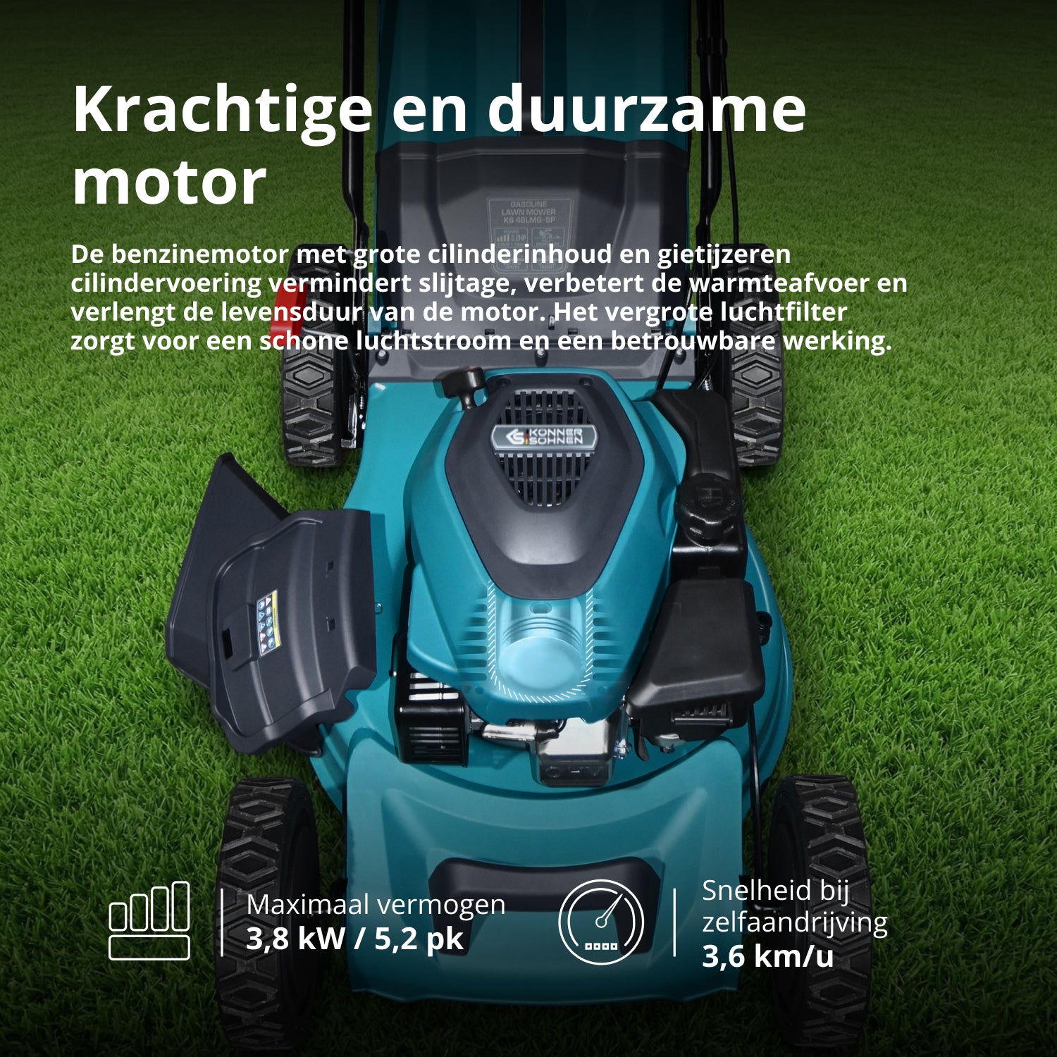 Benzine Grasmaaier KS 46LMG-SP