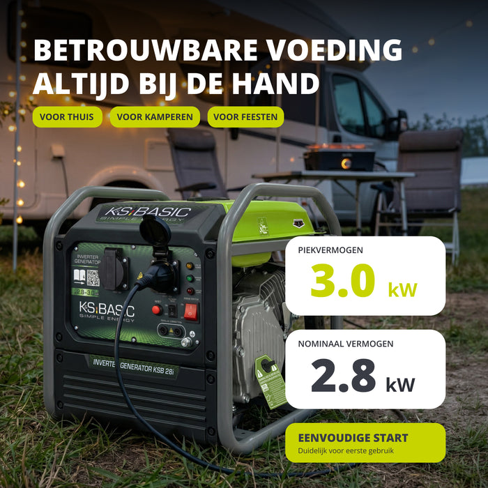 Invertergenerator KSB 28i
