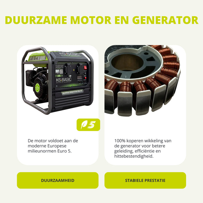 Invertergenerator KSB 30i