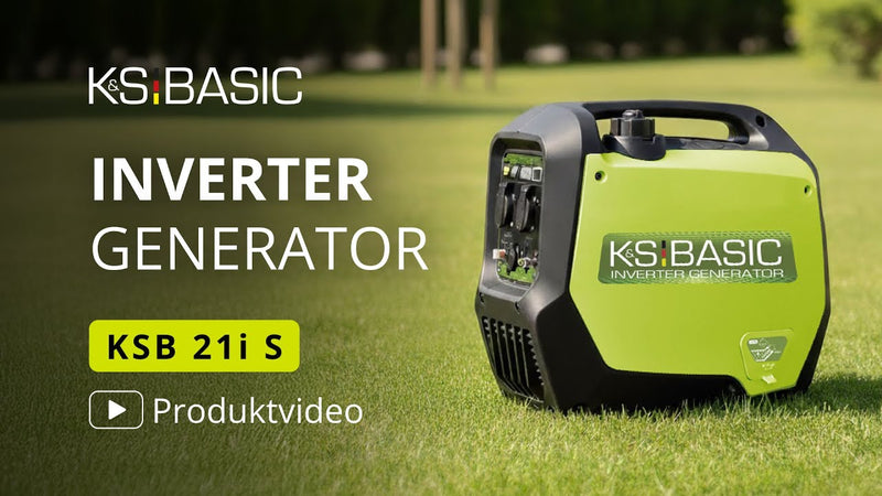 Vorstellung und Start des Inverter-Generators KSB 21i S (2 kW)