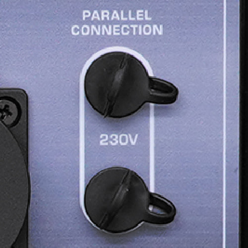 Parallel generator connection