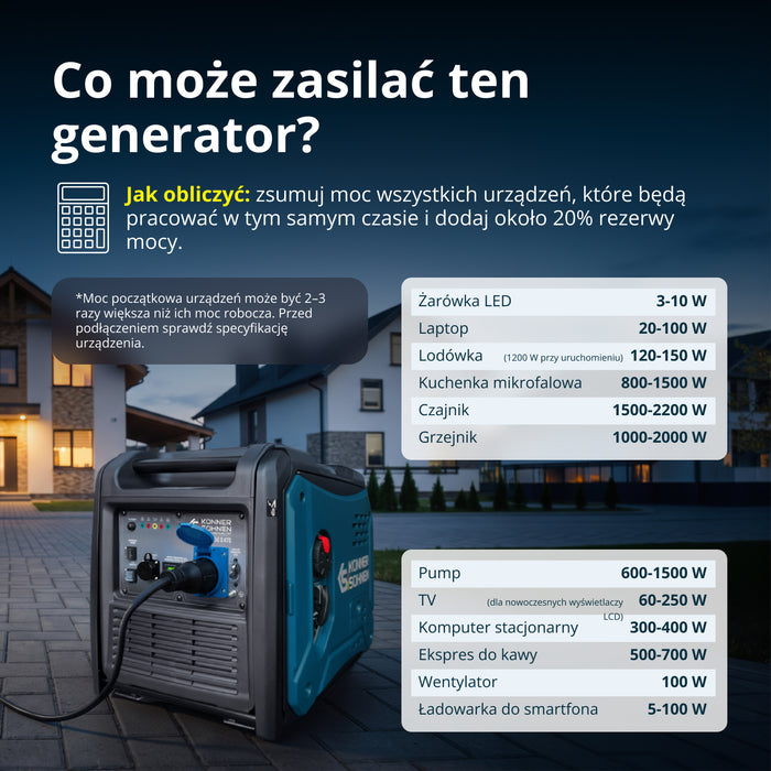 Generator inwerterowy KS 6000iE S ATS