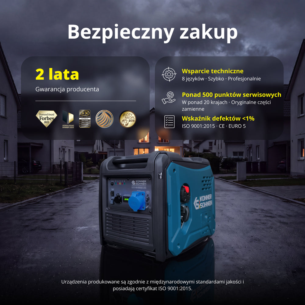 Generator inwerterowy KS 6000iE S ATS