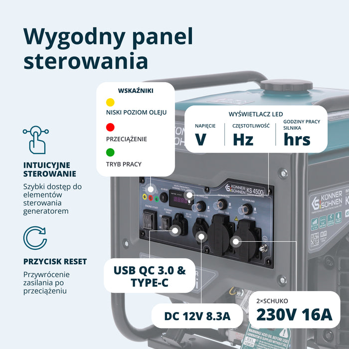 Agregat inwertorowy KS 4500i