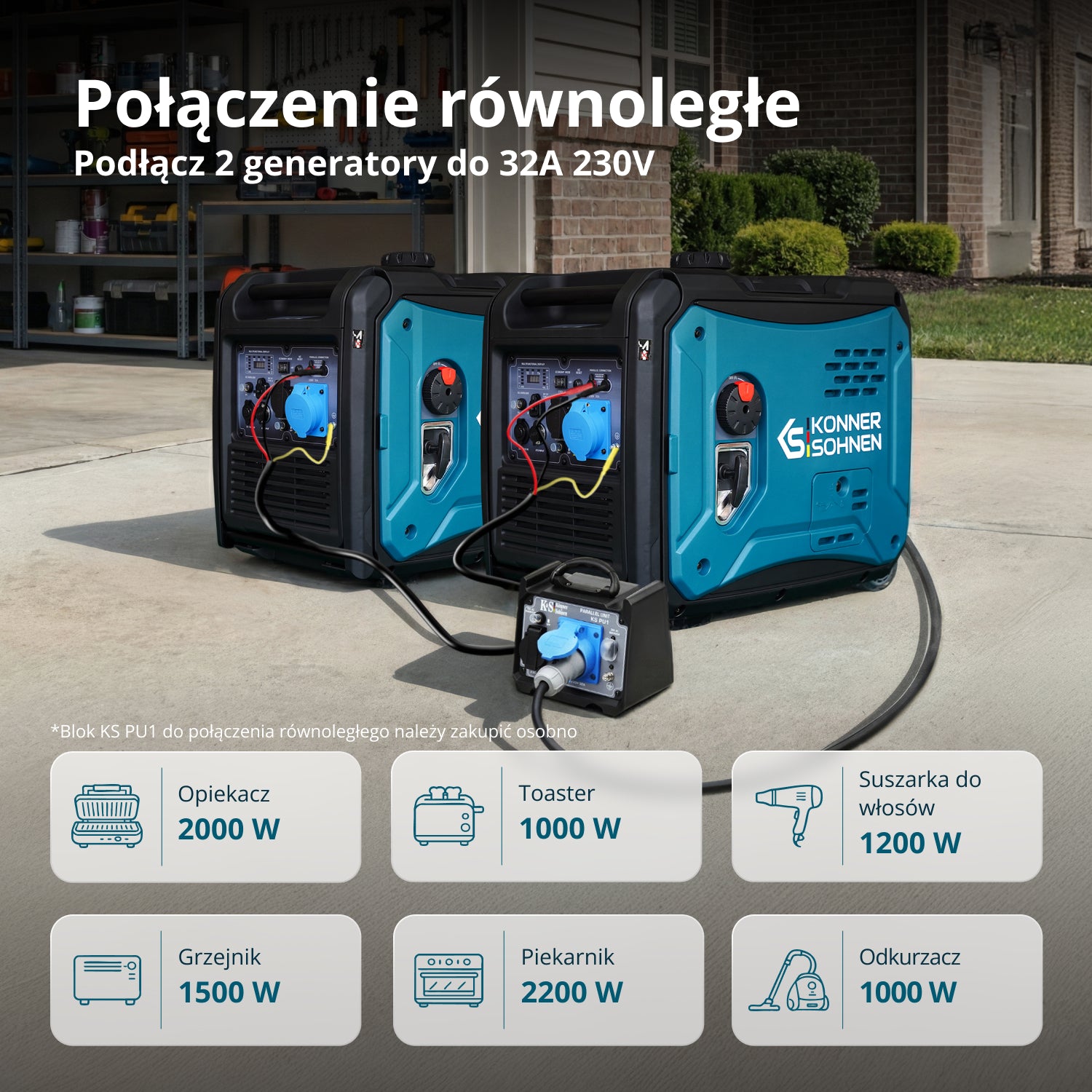 Generator inwertorowy KS 6000iE S