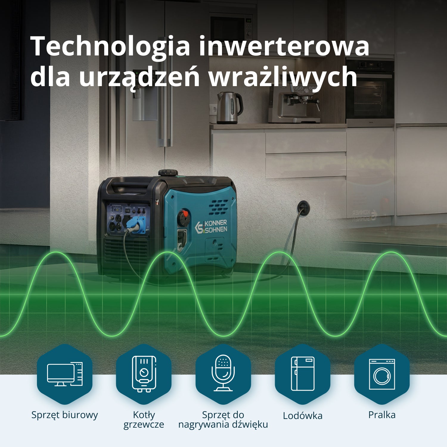 Generator inwertorowy KS 6000iE S