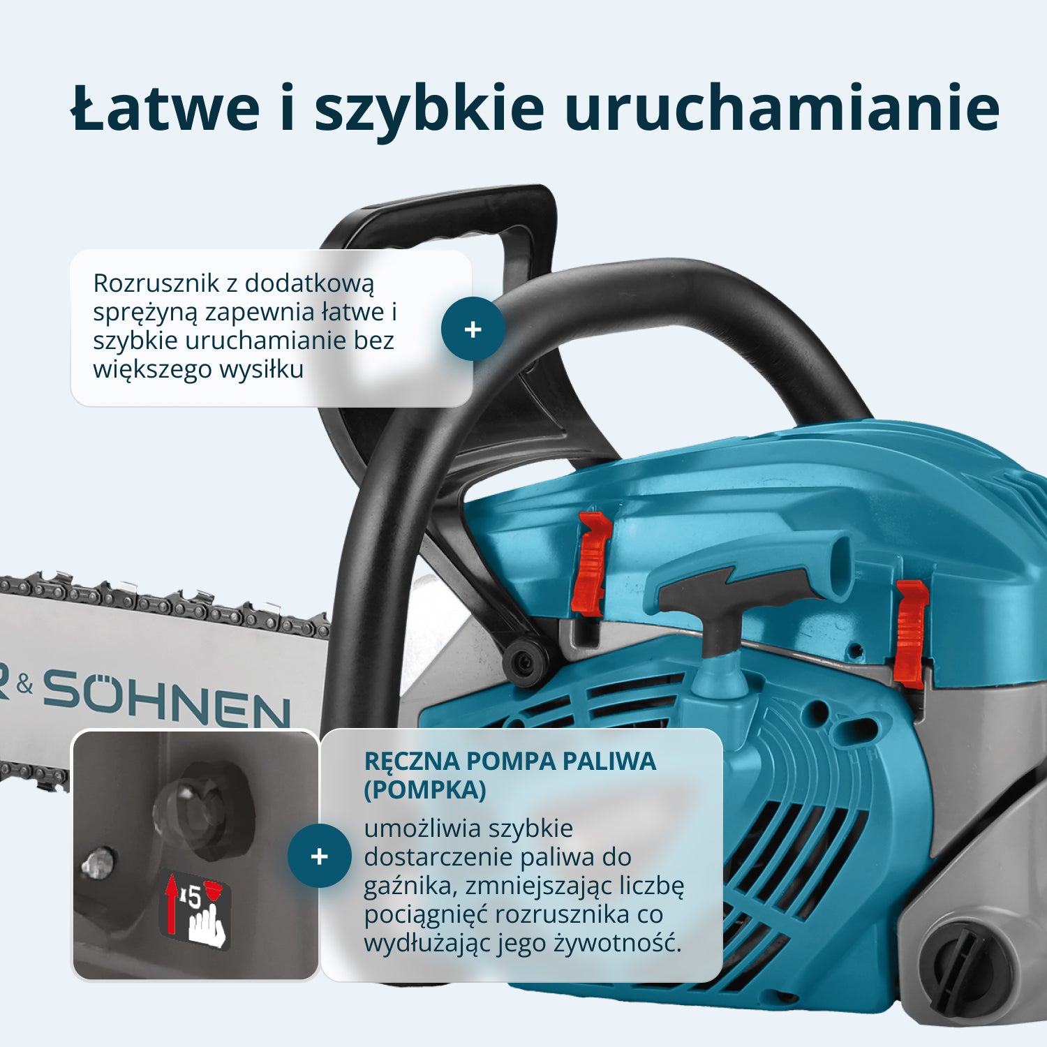 Pilarka spalinowa KS CS40G-20