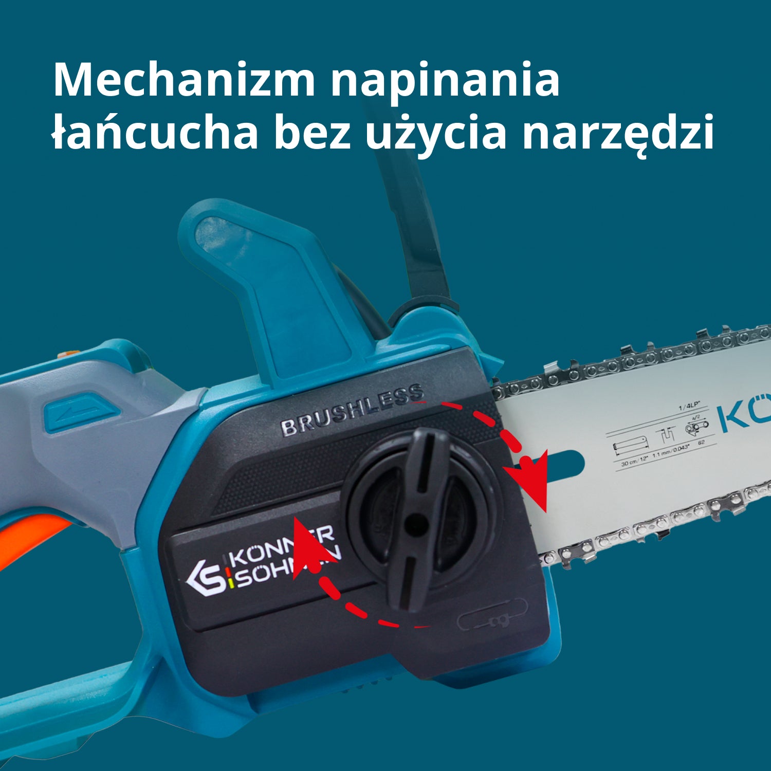 Piła akumulatorowa KS MCS20V-12 SET PLUS