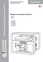 Pompe à un moteur à essence K&S