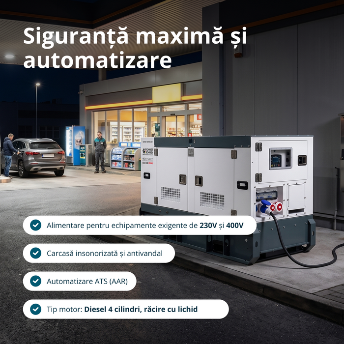 Centrală electrică diesel trifazată KS 22-3BE 