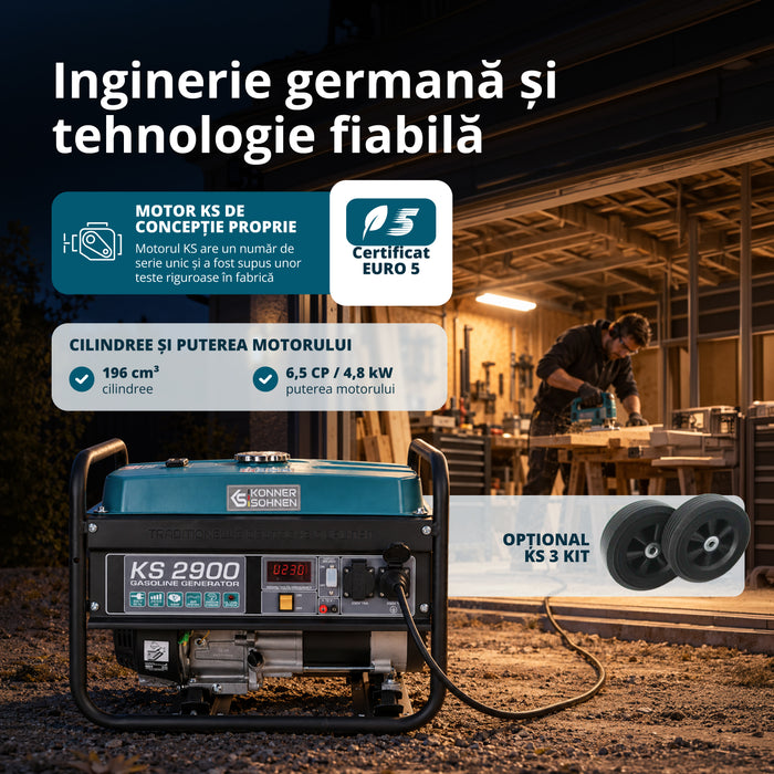 Generator pe benzină „Könner & Söhnen” KS 2900