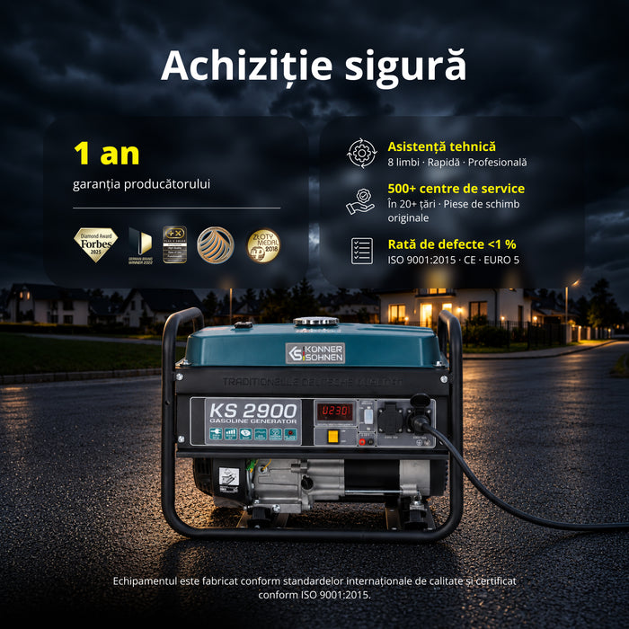 Generator pe benzină „Könner & Söhnen” KS 2900