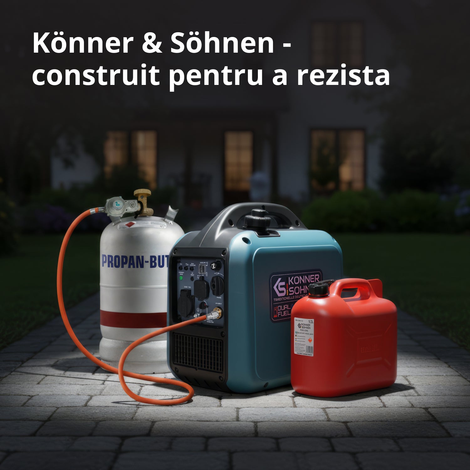 Generator Invertor (gaz/benzină) KS 1900iG S 