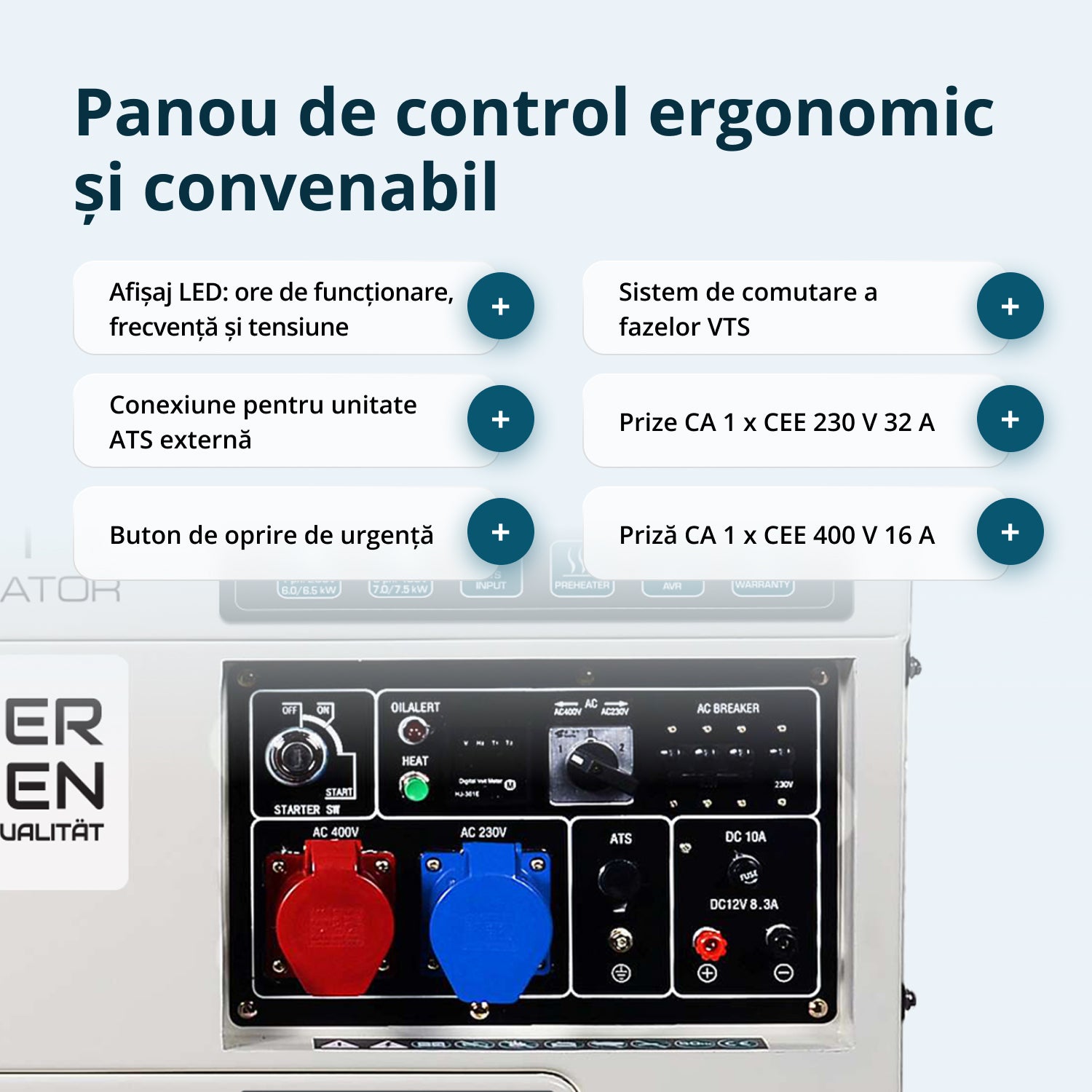 Generator diesel „Könner & Söhnen” KS 9200HDES-1/3 ATSR (EURO V)