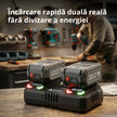 Încărcător dublu pentru baterii reîncărcabile 20V KS C35A-2 thumbnail
