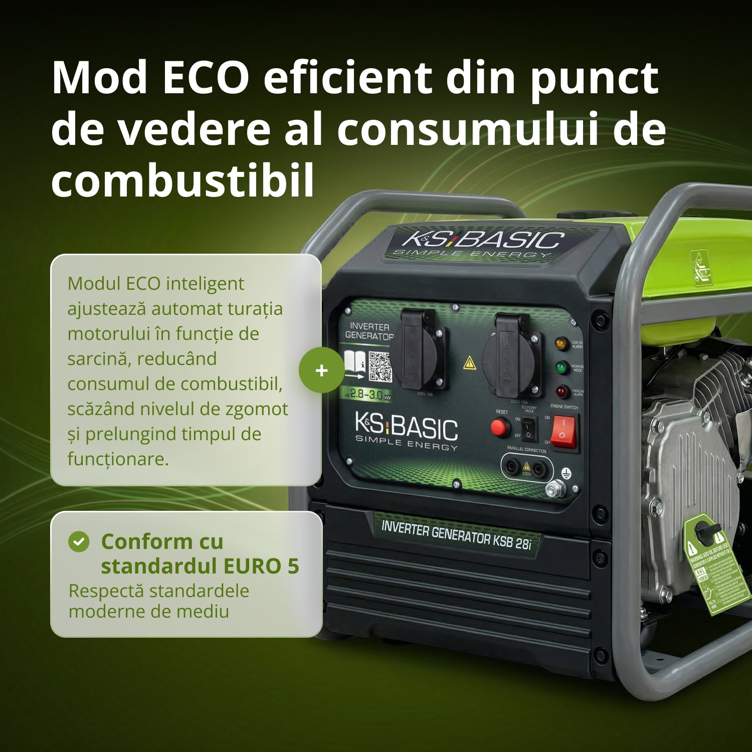 Generator invertor KSB 28i