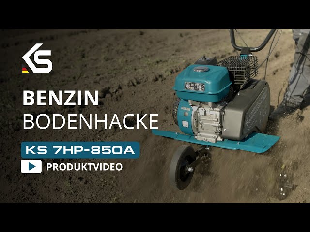 KS 7HP-850A – kompakte Benzin-Bodenhacke von Könner & Söhnen