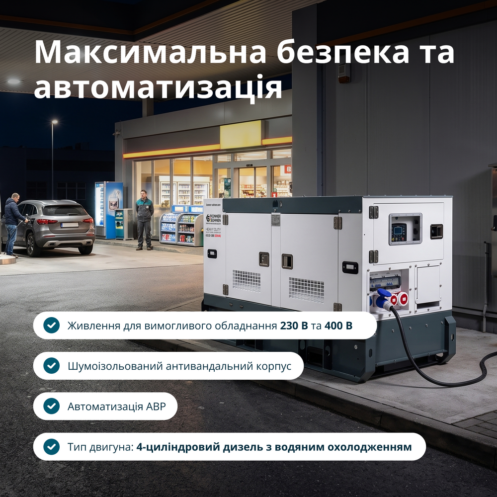 KS 22-3BE Дизельна трифазна електростанція