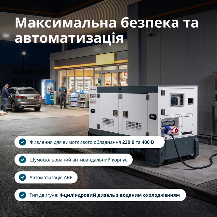 KS 22-3BE Дизельна трифазна електростанція
