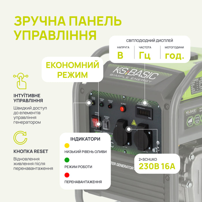 Інверторний генератор KSB 38i 