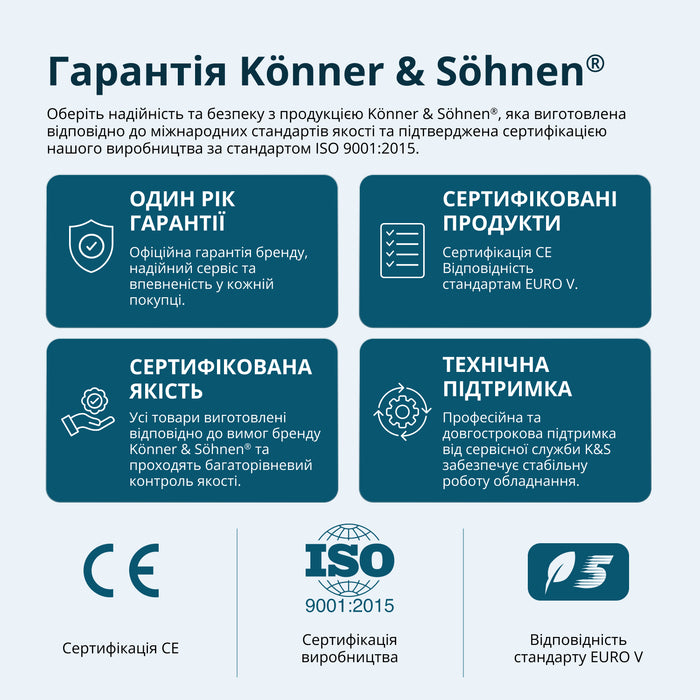 Дизельний генератор KS 16-1/3E
