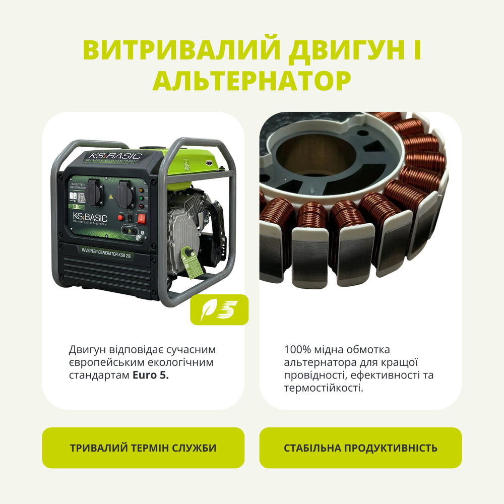 Інверторний генератор KSB 28i 