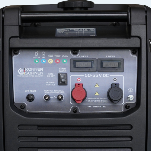 Käyttäjäystävällinen ohjauspaneeli