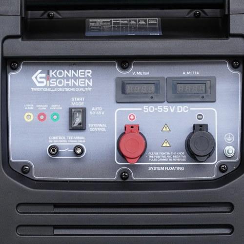 Käyttäjäystävällinen ohjauspaneeli