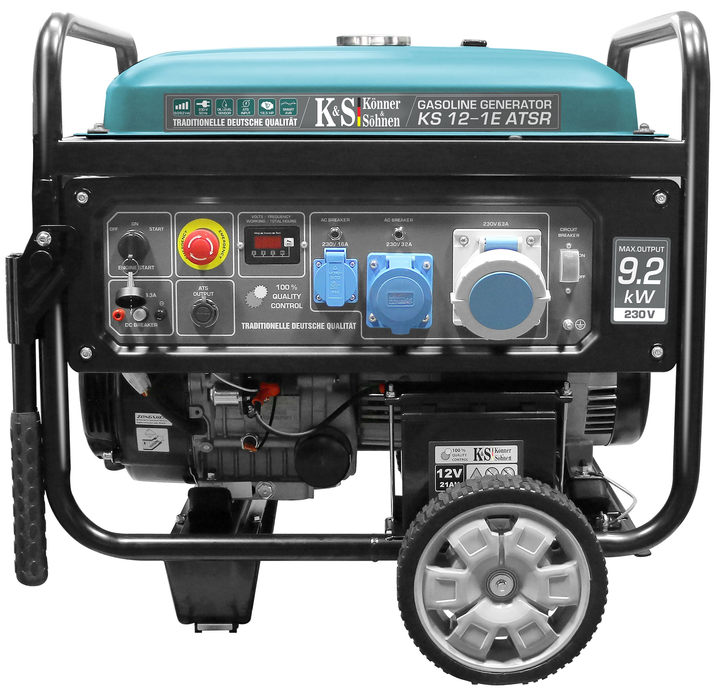 Image of Generatore a benzina &quot;Könner &amp; Söhnen&quot; KS 12-1E ATSR
