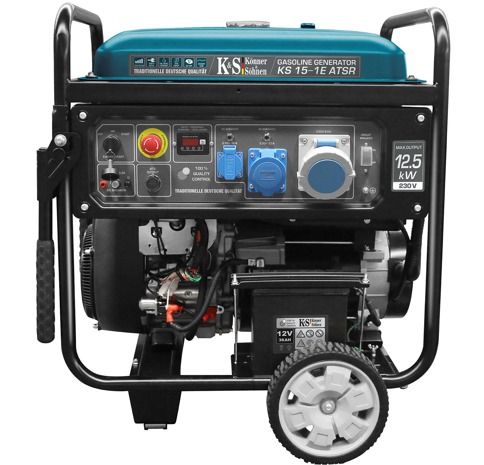 Image of Generatore a benzina &quot;Könner &amp; Söhnen&quot; KS 15-1E ATSR