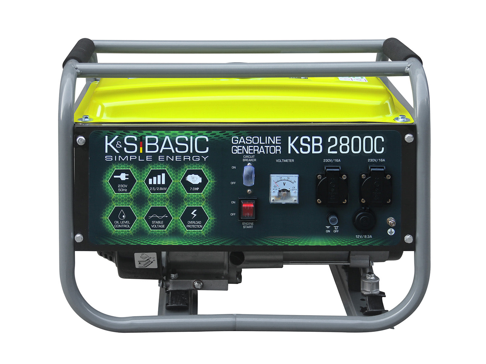Image of Generatore a benzina &quot;K&amp;S BASIC&quot; KSB 2800C