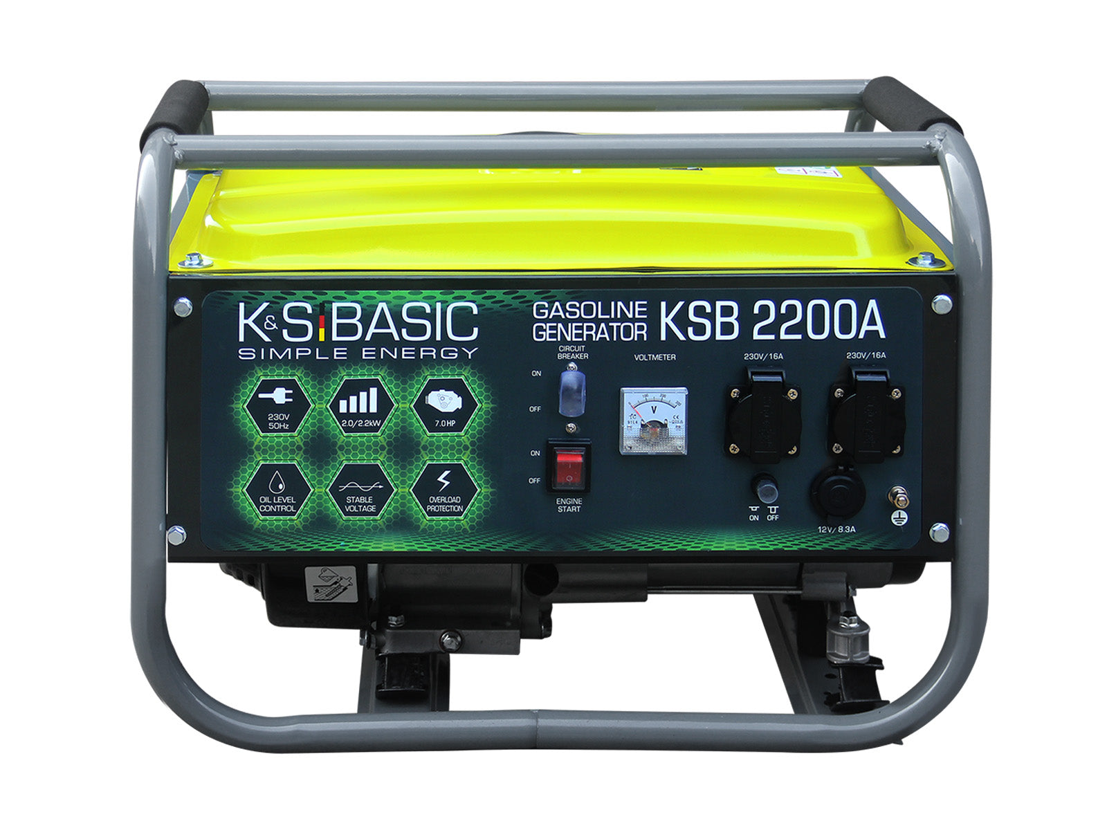 Image of Generatore a benzina &quot;K&amp;S BASIC&quot; KSB 2200A