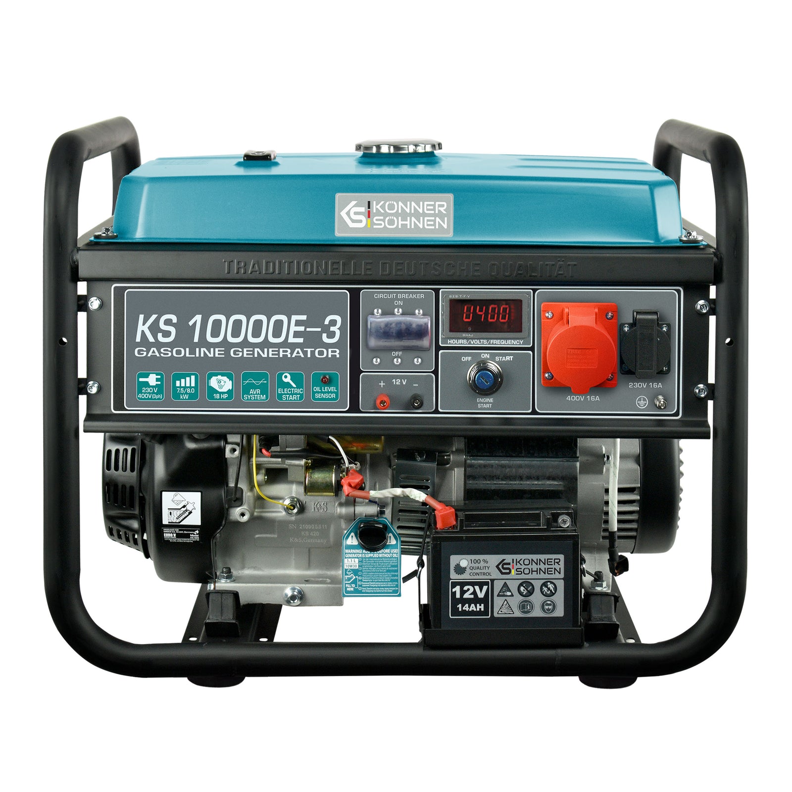 Gasoline generator "Könner & Söhnen" KS 10000E-3