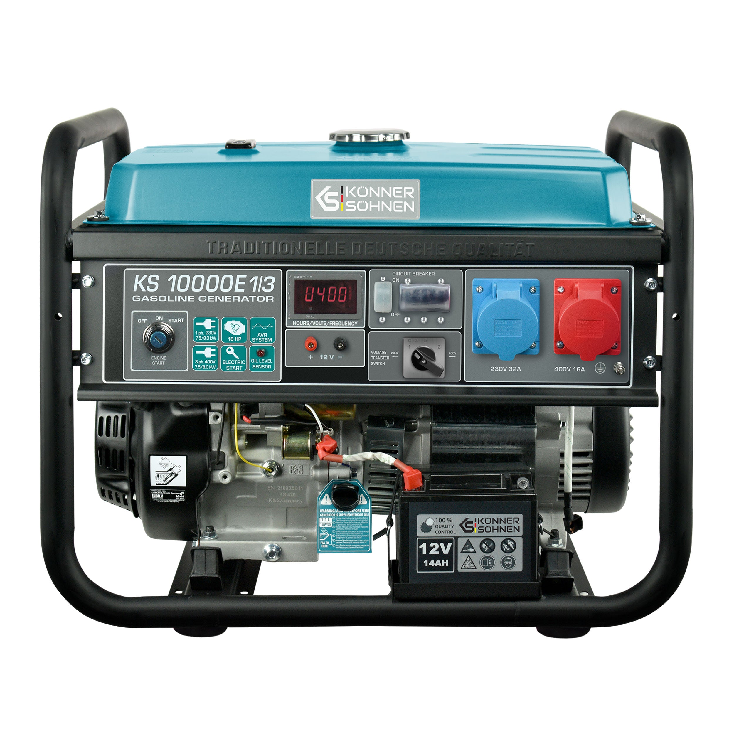 Image of Generatore a benzina &quot;Könner &amp; Söhnen&quot; KS 10000E 1/3