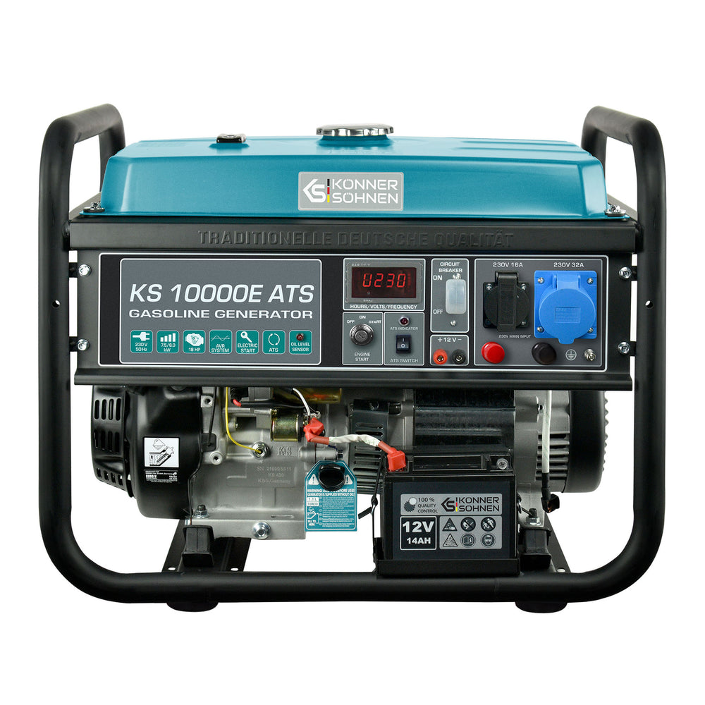 Benzin-Generator "Könner & Söhnen" KS 10000E ATS