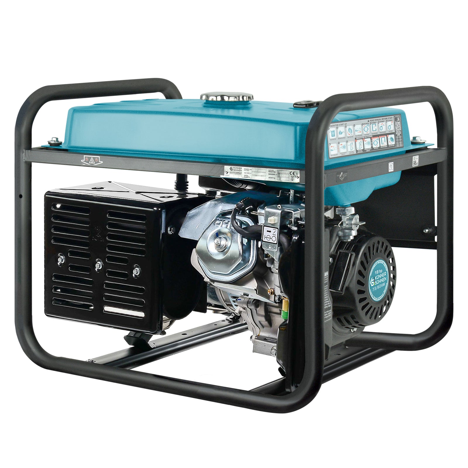 Generador de gasolina "Könner & Söhnen" KS 10000E ATS