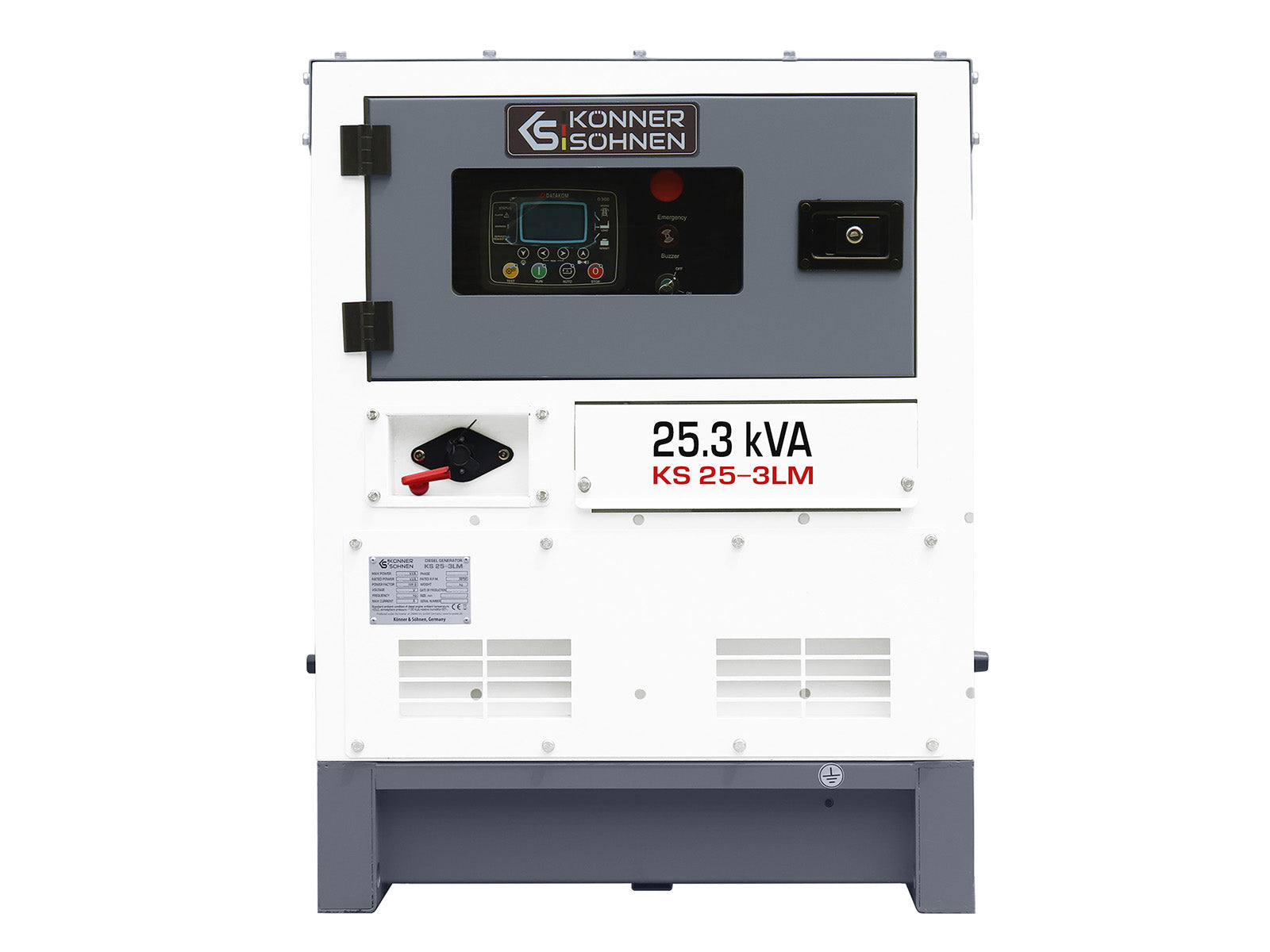 Central eléctrica diésel trifásica KS 25-3LM