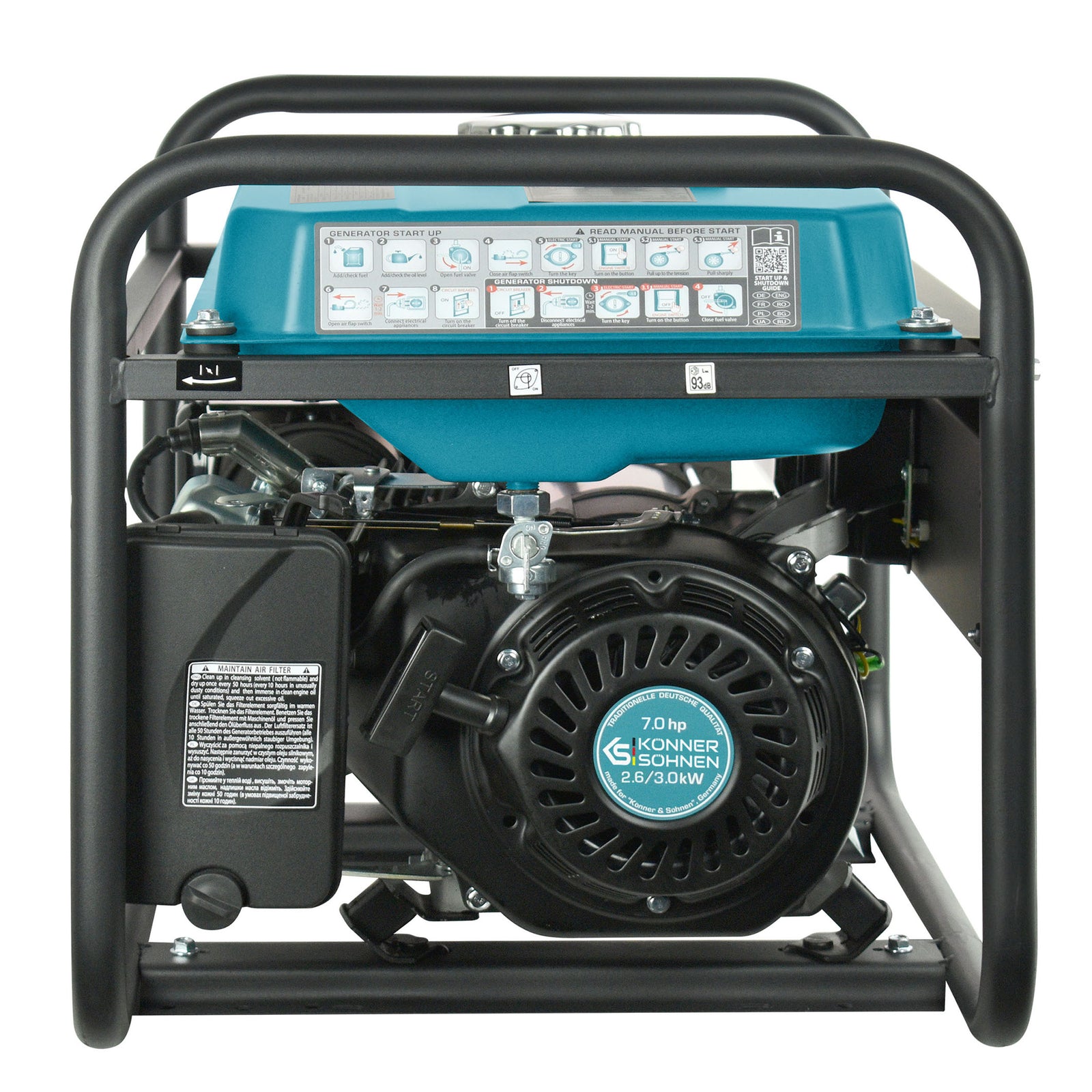 Gasoline generator "Könner & Söhnen" KS 3000E