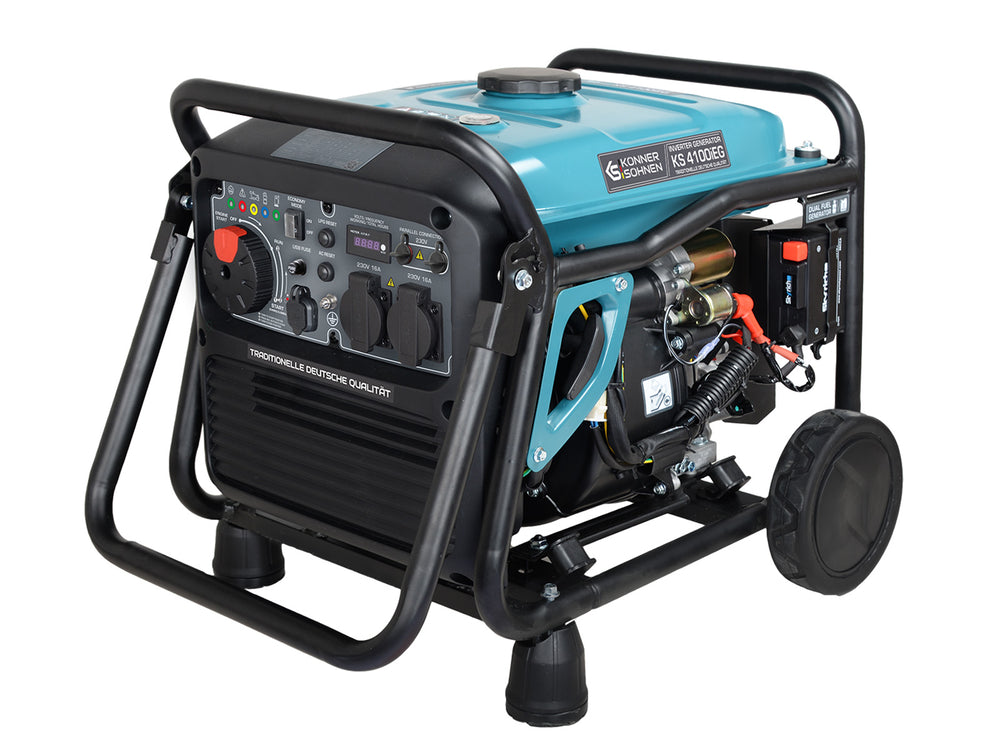 Groupe électrogène à essence-gaz de type inverter KS 4100iEG