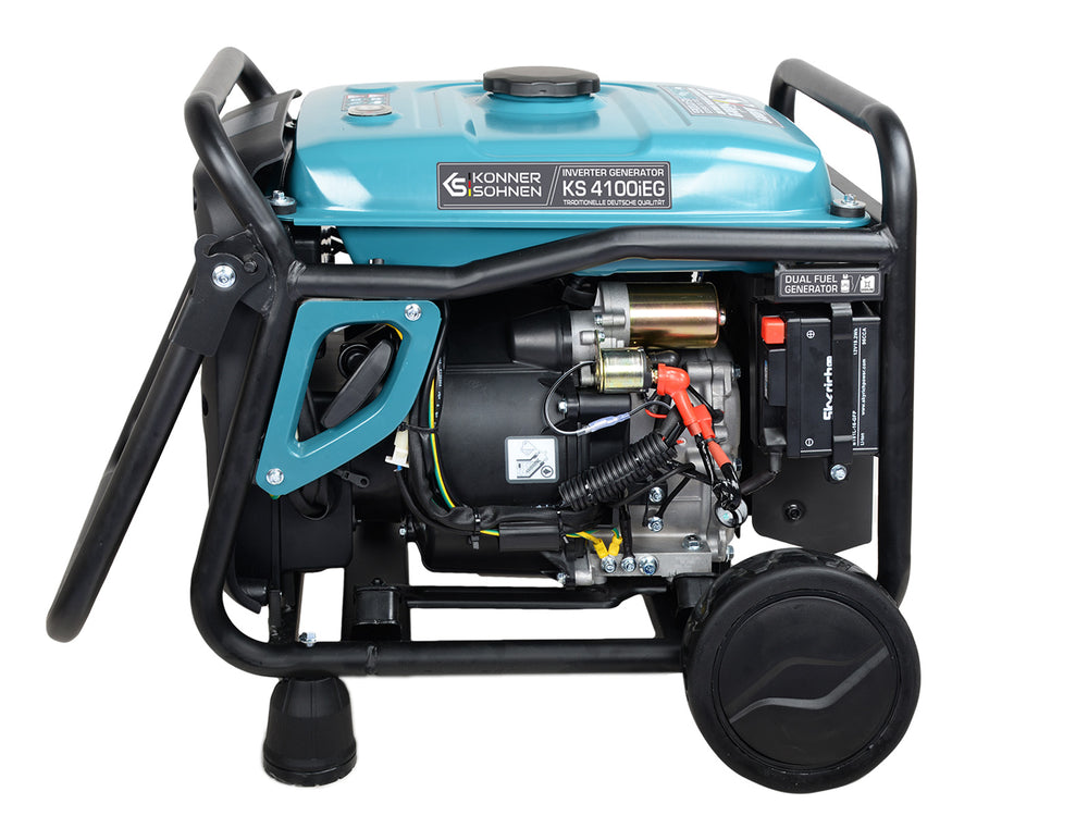 Groupe électrogène à essence-gaz de type inverter KS 4100iEG