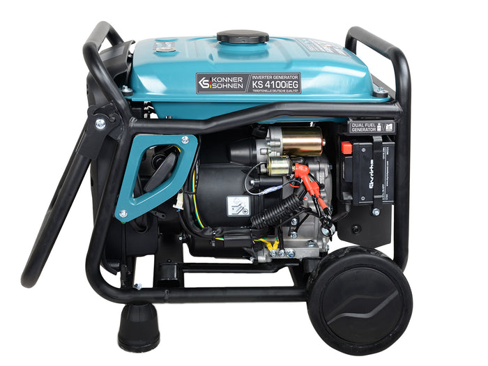 Groupe électrogène à essence-gaz de type inverter KS 4100iEG