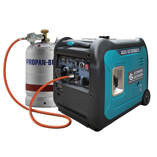Generador inverter híbrido de gas/gasolina KS 5500iEG S