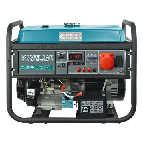 Benzingenerator "Könner & Söhnen" KS 7000E-3 ATS