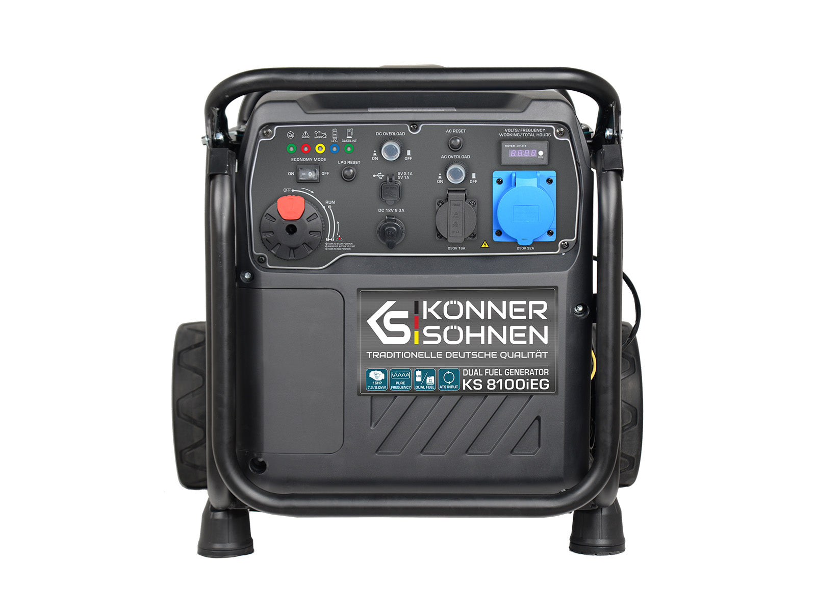 Generator cu inverter pe GPL/benzină KS 8100iEG