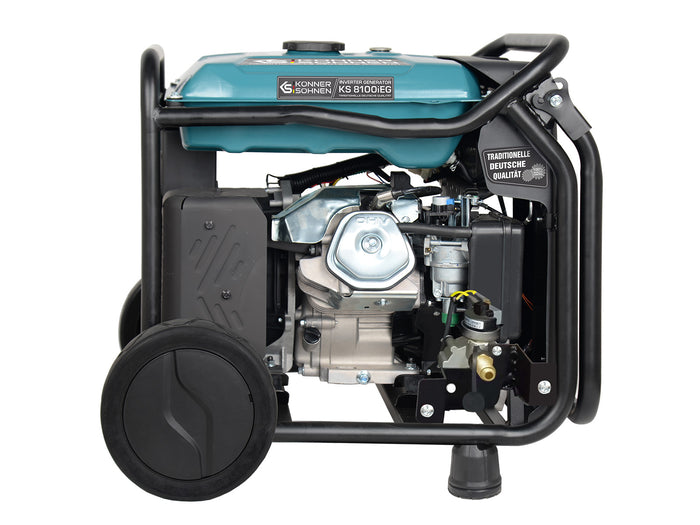 Generador inverter híbrido de gas/gasolina KS 8100iEG (Reacondicionado Bueno estado)